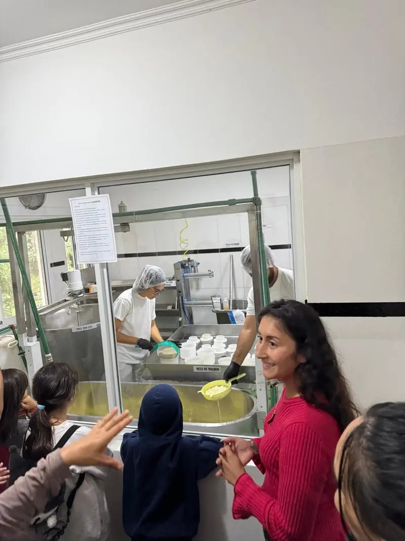 Visita guiada a la fábrica con chicos